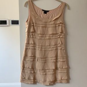 French Connection rose tiered tank dress